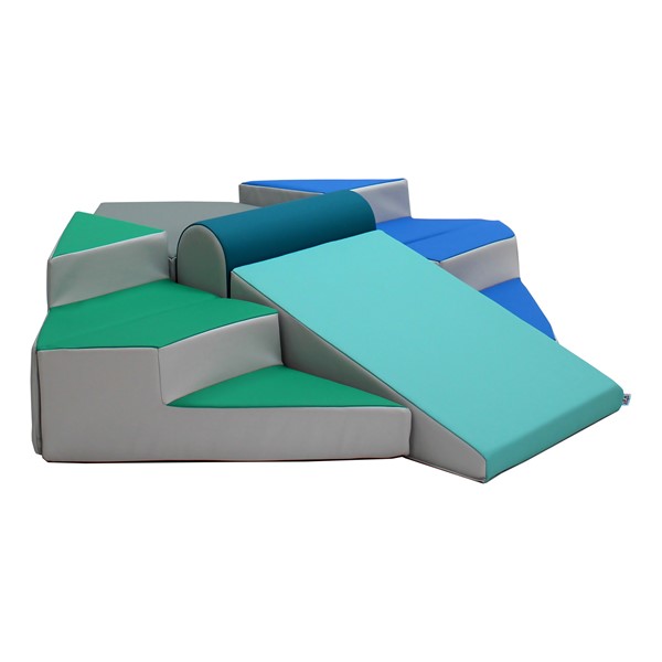 SoftScape Step Up and Slide Corner Climber - Contemporary