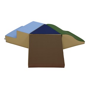 SoftScape Toddler Playtime Junction Climber - Earthtone