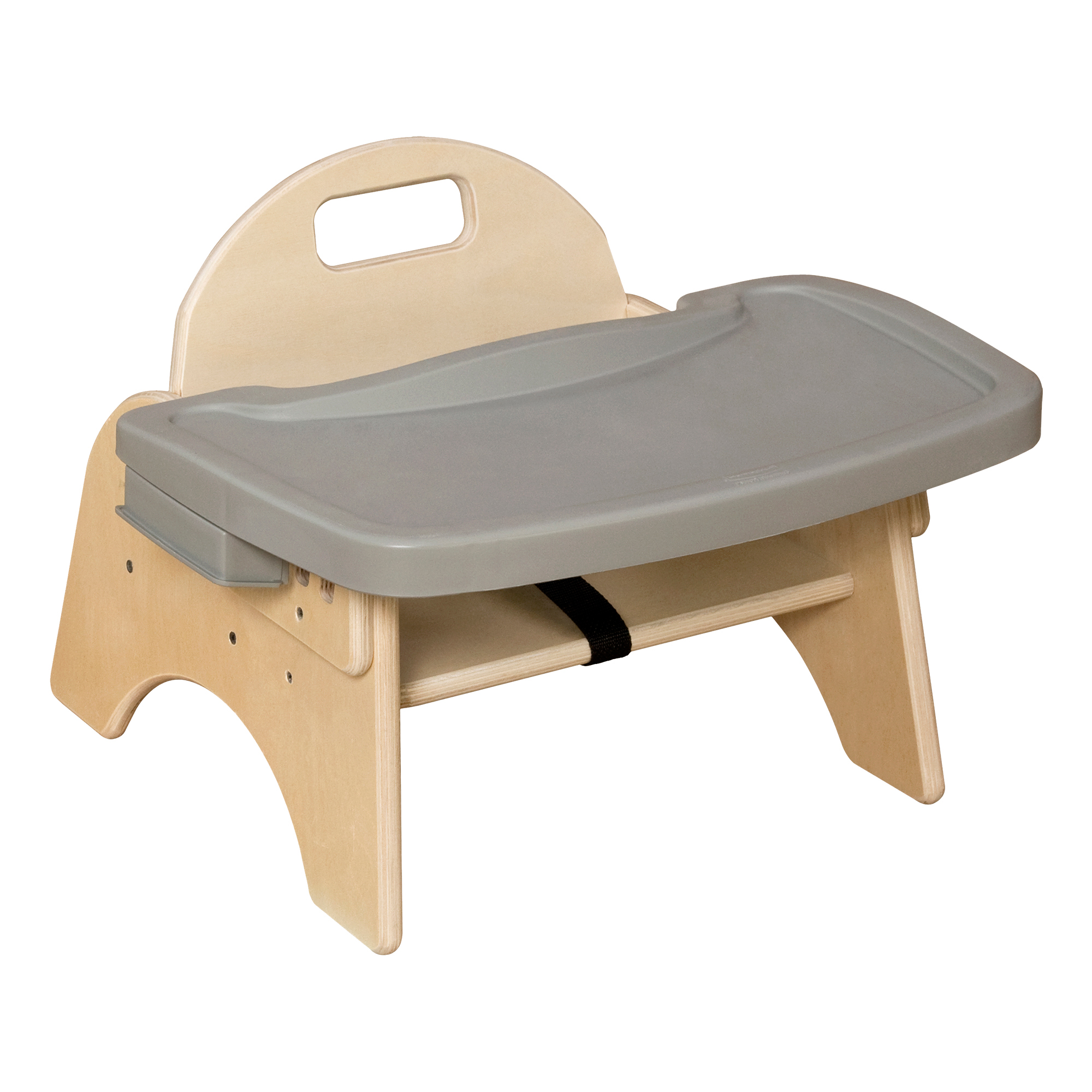 Wooden Children's Chair w/ Adjustable Tray (5" Seat Height)