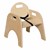 Wooden Children's Chair w/ Belt - Pack of Two