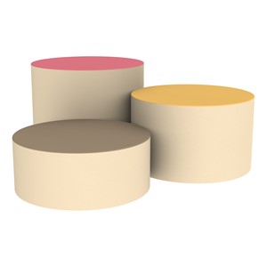 Foam Soft Seating - SoftScape Round Accent Ottomans