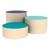 SoftScape 15" Round Ottomans - Waterfront