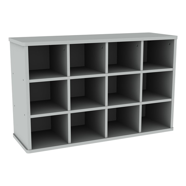 Heavy-Duty 12-Tray Cubby Storage Unit