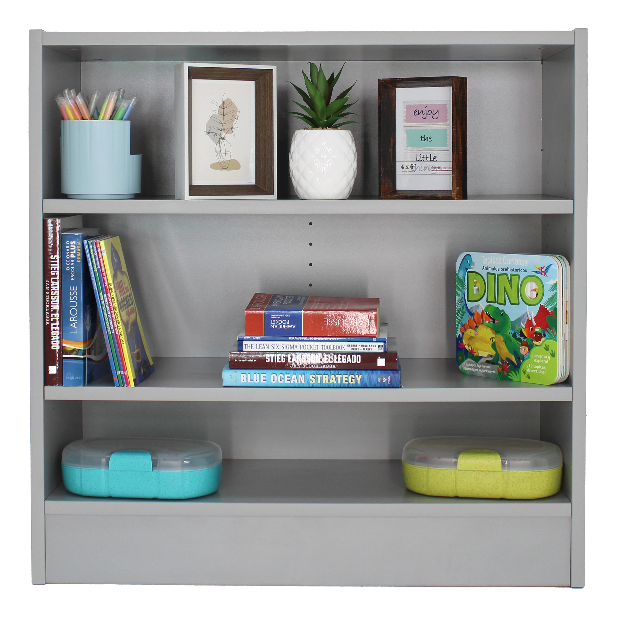Norwood Heavy Duty CE Gray Bookcase