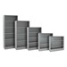 Norwood Heavy Duty CE Gray Bookcase