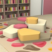 Foam Soft Seating -Stepping Stone Mountain Range Set