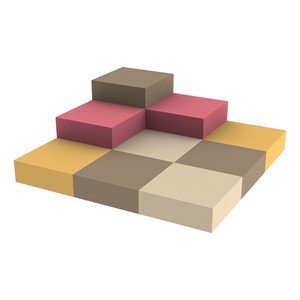 Sprogs Stepping Stone Cube Stair Steps Set