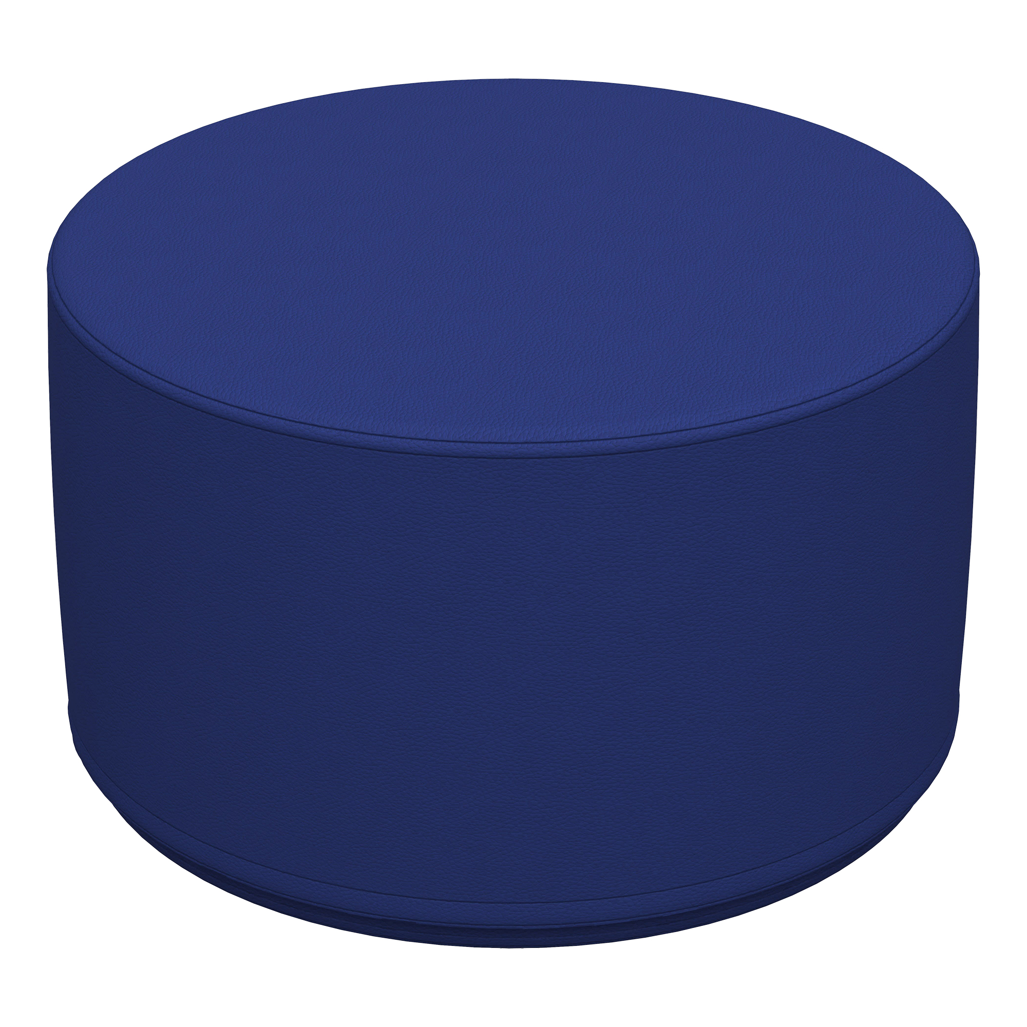 Foam Soft Seating - Blue Cylinder (12" H) - Blue