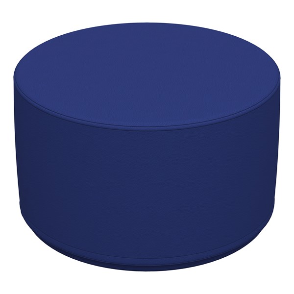 Foam Soft Seating - Blue Cylinder (12" H) - Blue