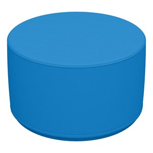 Foam Soft Seating Cylinder (12" H) - French Blue