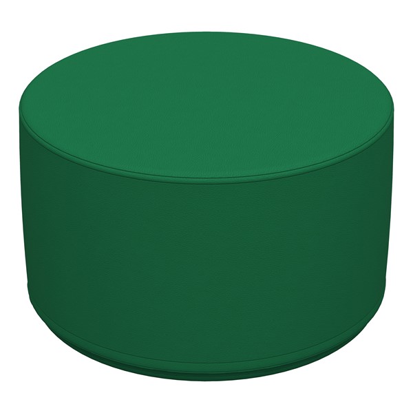Foam Soft Seating - Green Cylinder (12" H) - Green