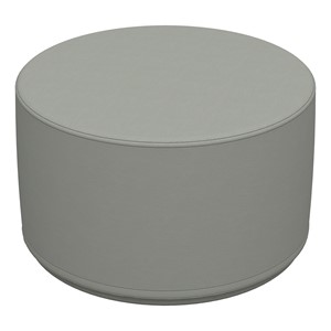 Foam Soft Seating - Gray Cylinder (12" H)