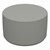 Foam Soft Seating Circle Ottoman - Gray