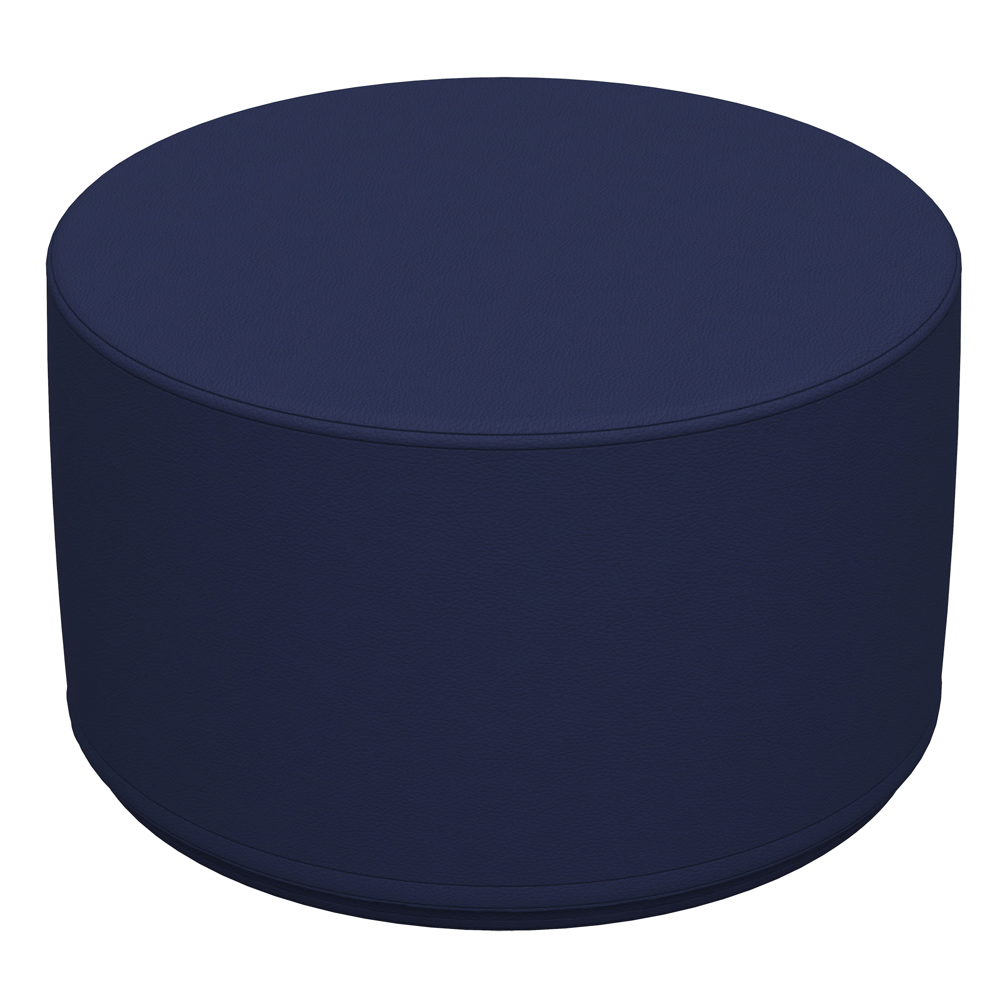 Foam Soft Seating - Navy Cylinder (12" H) - Navy