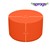 Foam Soft Seating - Circle Ottoman (12" H) - Dimensions