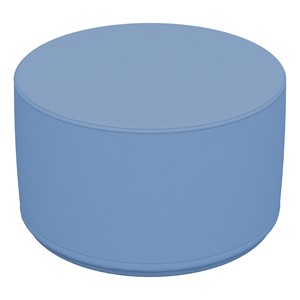 Foam Soft Seating - Powder Blue Cylinder (12" H)