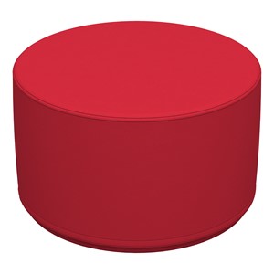 Foam Soft Seating - Red Cylinder (12" H)