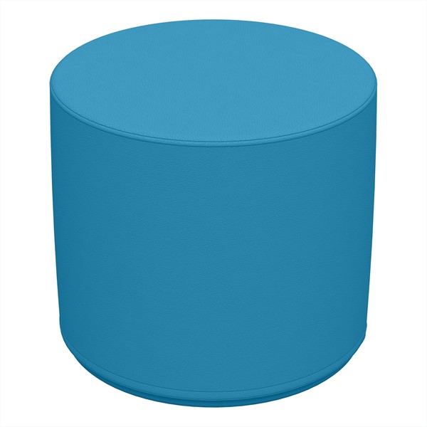 Foam Soft Seating - Cylinder (16" H) - Blue Sapphire