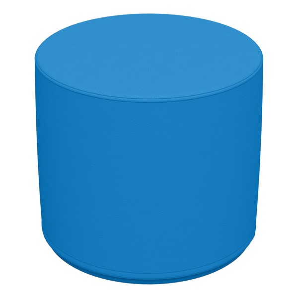 Foam Soft Seating - French Blue Cylinder (16" H)
