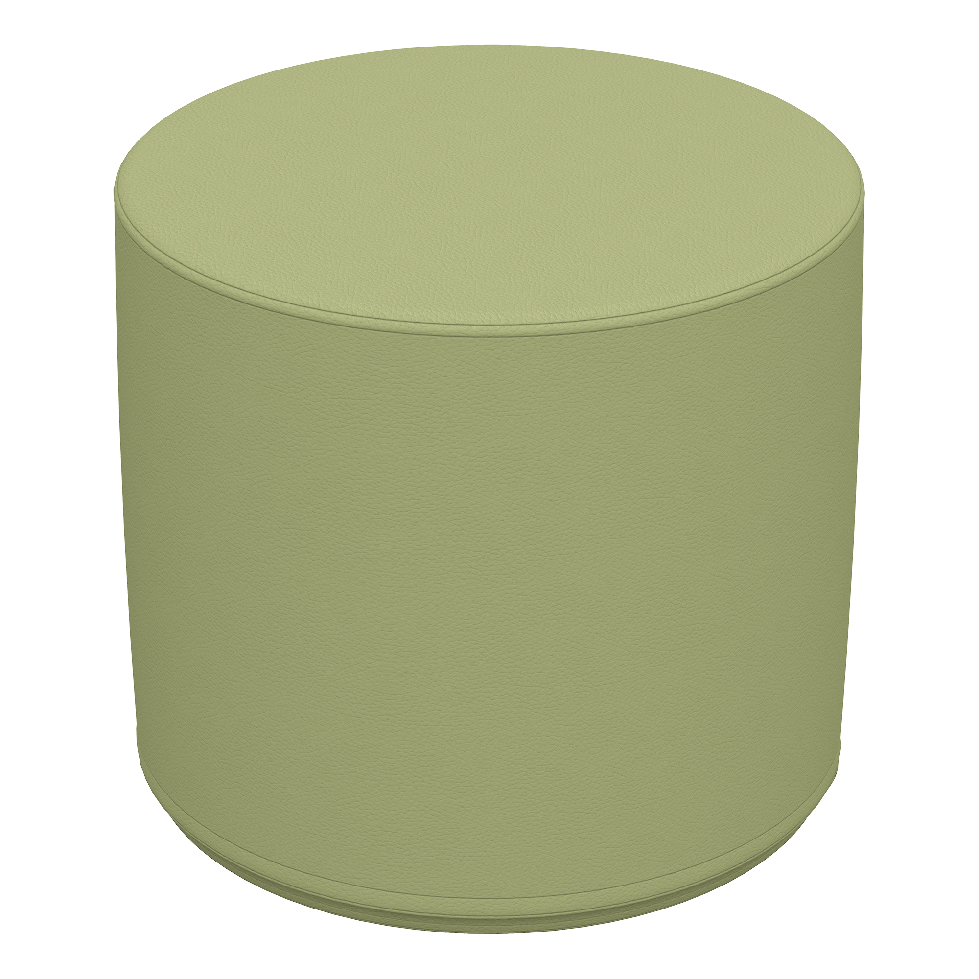 Foam Soft Seating Circle Ottoman - Fren Green