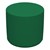 Foam Soft Seating Circle Ottoman - Green