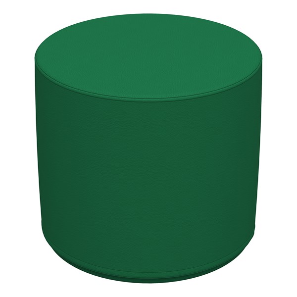 Foam Soft Seating - Green Cylinder (16" H) - Green