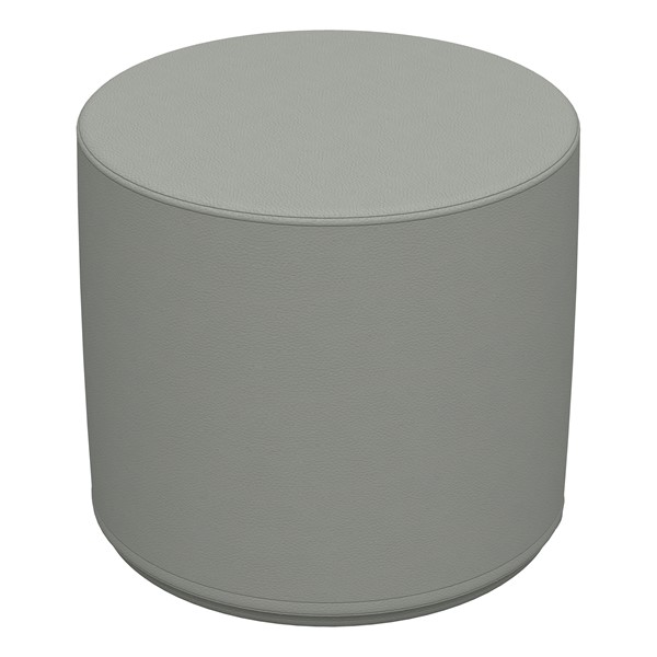 Foam Soft Seating - Gray Cylinder (16" H)