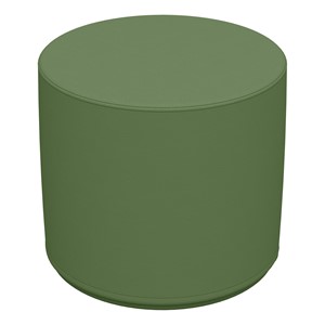 Foam Soft Seating - Hunter Green Cylinder (16" H) - Hunter Green