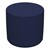 Foam Soft Seating Circle Ottoman -  Navy