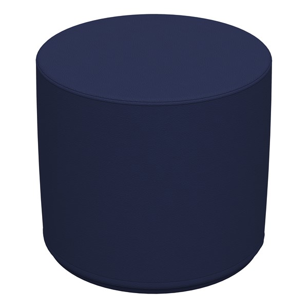 Foam Soft Seating - Navy Cylinder (16" H) - Navy