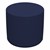 Foam Soft Seating Circle Ottoman -  Navy