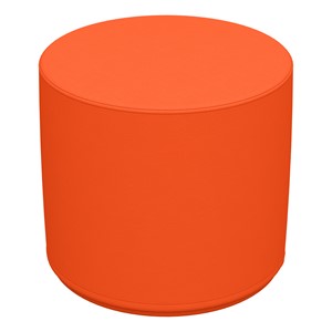 Foam Soft Seating - Orange Cylinder (16" H) - Orange
