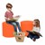 Foam Soft Seating - Circle Ottoman