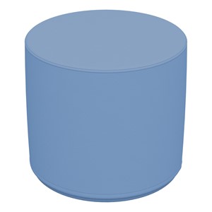 Foam Soft Seating - Powder Blue Cylinder (16" H) - Powder Blue