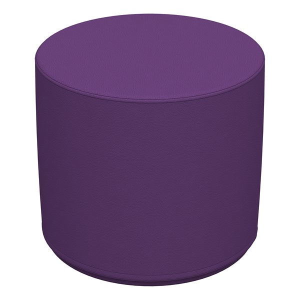 Foam Soft Seating - Purple Cylinder (16" H) - Purple