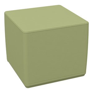 Foam Soft Seating - Fren Green Cube (16" H)