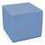 Foam Soft Seating - Powder Blue Cube (16" H)