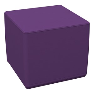 Foam Soft Seating - Purple Cube (16" H)