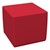Foam Soft Seating - Red Cube (16" H)