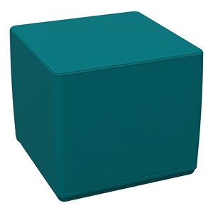 Foam Soft Seating - Teal Cube (16" H)
