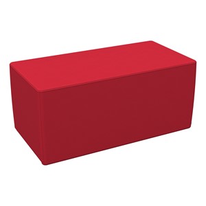 Foam Soft Seating - Red Rectangle (16" H)