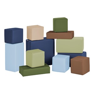 Chunky Block Set - Earthtone