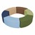 Foam Soft Seating - S-Curve Set - Earthtone