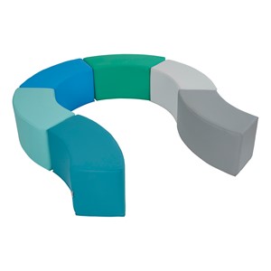 Foam Soft Seating - S-Curve Set - Contemporary