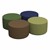 Foam Soft Seating - Cylinder Set - Earthtone