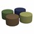 Foam Soft Seating - Cylinder Set - Earthtone