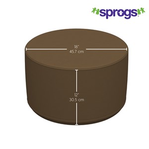 Foam Soft Seating - Cylinder - Dimensions