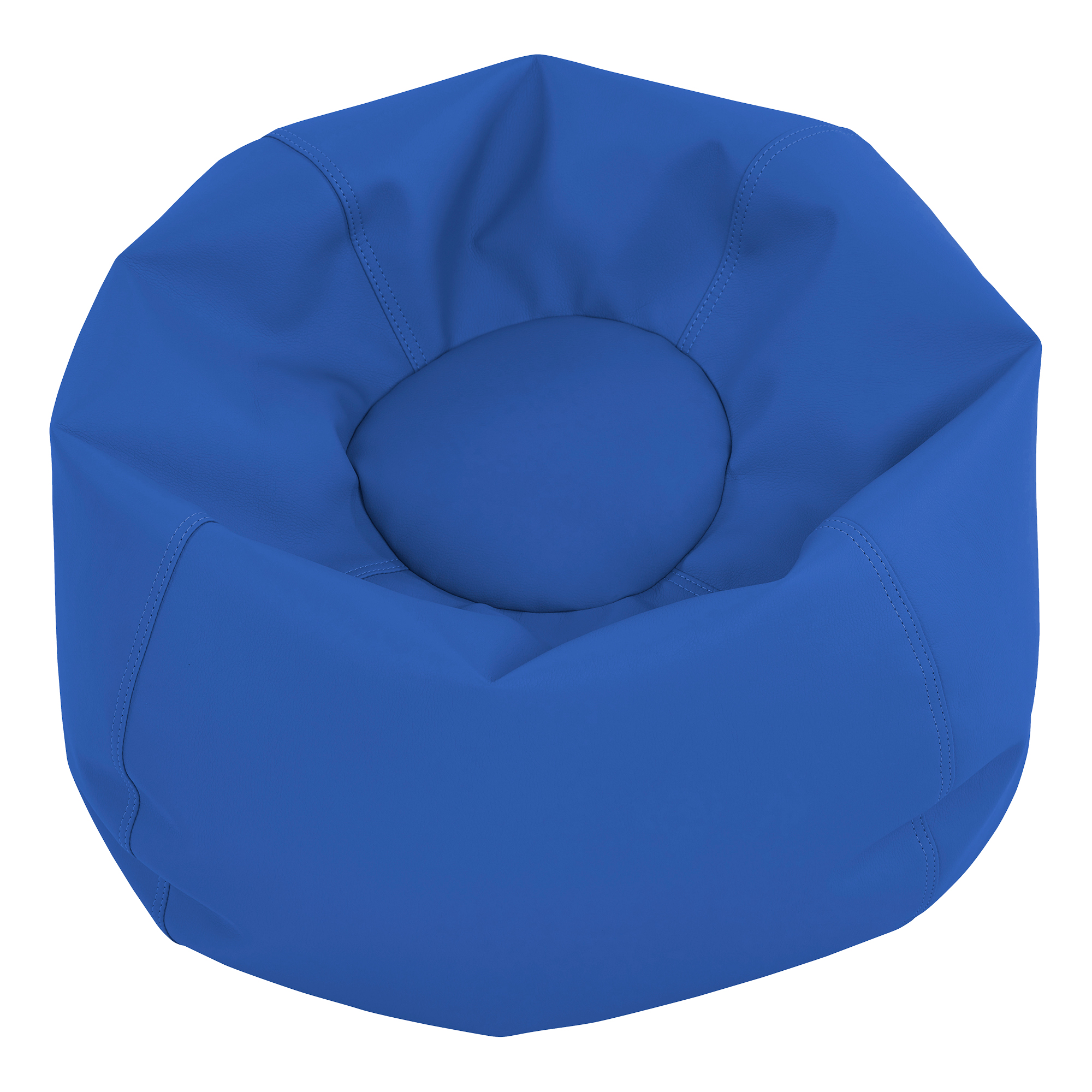 Round Bean Bag - Blue (26" D)