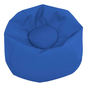 Round Bean Bag - Blue (26" D)