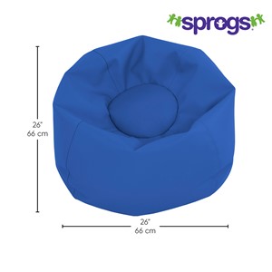 Round Bean Bag (26" D) - Dimensions